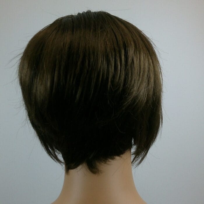 Kayla - Brown Short Length Synthetic Wig - Image 2